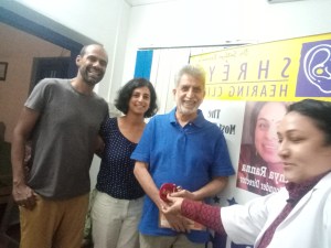 Patient with Shreya Hearing Clinic doctor